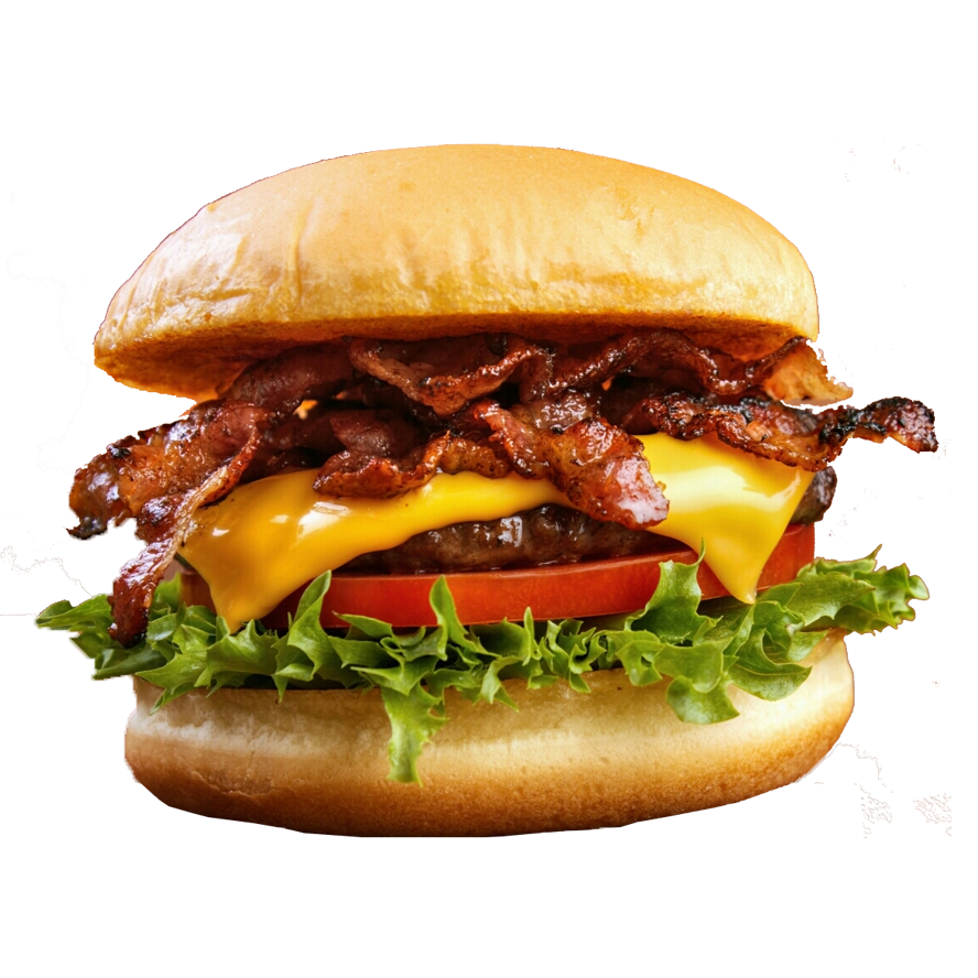 Bacon Cheddar Burger - Falafel Corner